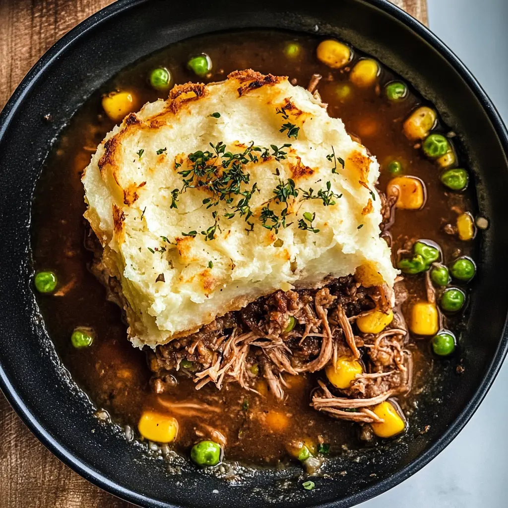 Warm up your dinner table with this comforting Pulled Pork Shepherd's Pie! Made with tender pulled pork, creamy mashed potatoes, and fresh vegetables, this dish is a delicious twist on a classic favorite. Perfect for family gatherings or cozy nights in. Don’t forget to save this recipe for an easy and satisfying meal that everyone will love!