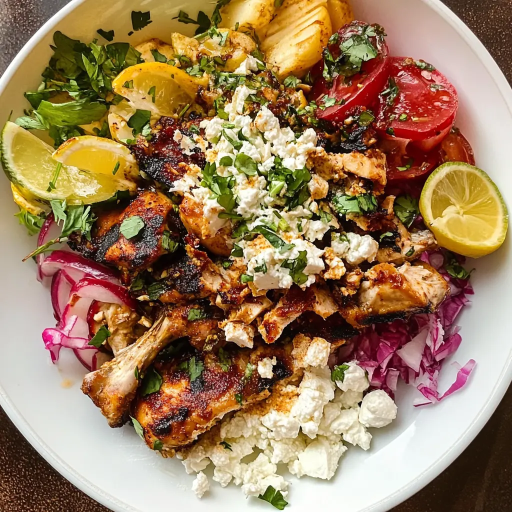 Get ready to enjoy a flavorful twist with this CAVA-inspired Honey Harissa Chicken recipe! Featuring tender chicken marinated in a sweet and spicy harissa blend, this dish is perfect for quick weeknight dinners or meal prep. Serve it with fresh veggies and grains for a balanced meal. Save this recipe for your next cooking adventure!