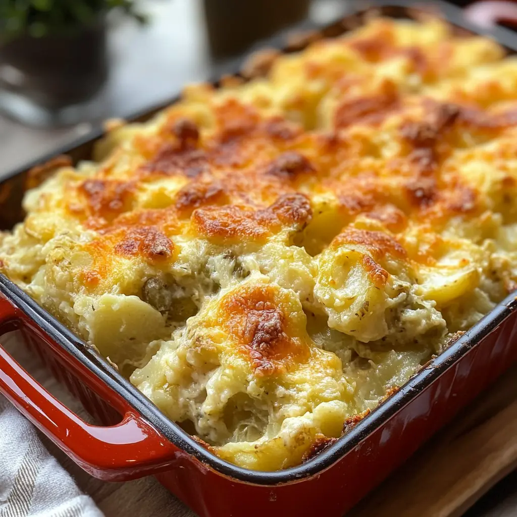 Craving that cheesy comfort from Cracker Barrel? This Copycat Cracker Barrel Potato Casserole packs layers of creamy goodness with crispy edges that everyone loves! Perfect for family dinners or potlucks, it's a crowd-pleaser that’s easy to make. Don't miss out—save this recipe for your next gathering and enjoy the taste of home-cooked nostalgia!