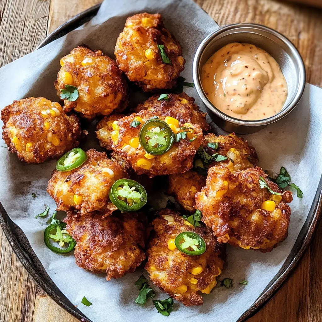 These Jalapeño Cheddar Corn Fritters are a must-try! Packed with sweet corn, spicy jalapeños, and creamy cheddar, they’re perfect for snacking or as a side dish. Serve with a smoky chipotle aioli for an extra kick. Save this recipe for your next gathering or weekend feast and impress your guests with these delightful bites!