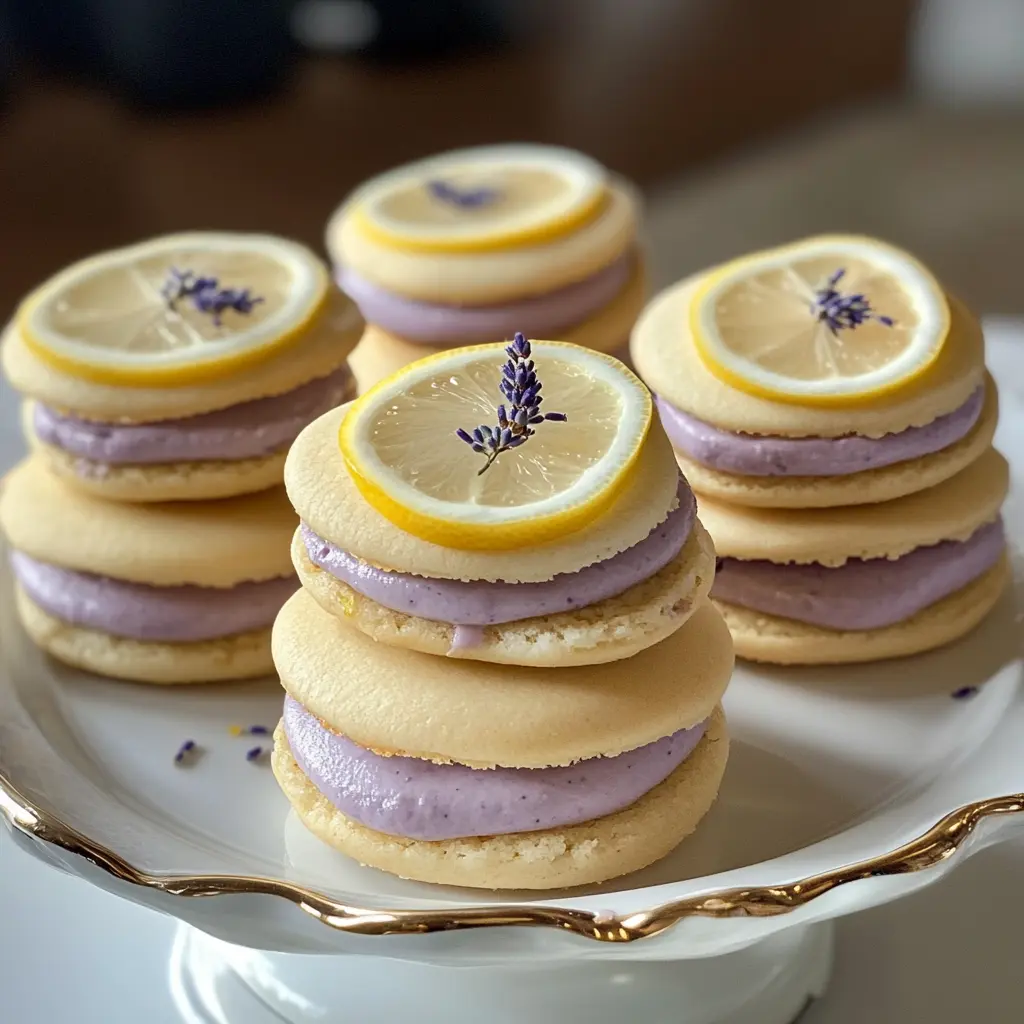 Brighten your day with these delightful Lemon Lavender Sandwich Cookies! With a refreshing lemon zest and a hint of floral lavender, these treats are perfect for tea parties or afternoon snacks. Their unique flavor combination makes them a standout dessert that everyone will love. Save this recipe to impress your guests at your next gathering!