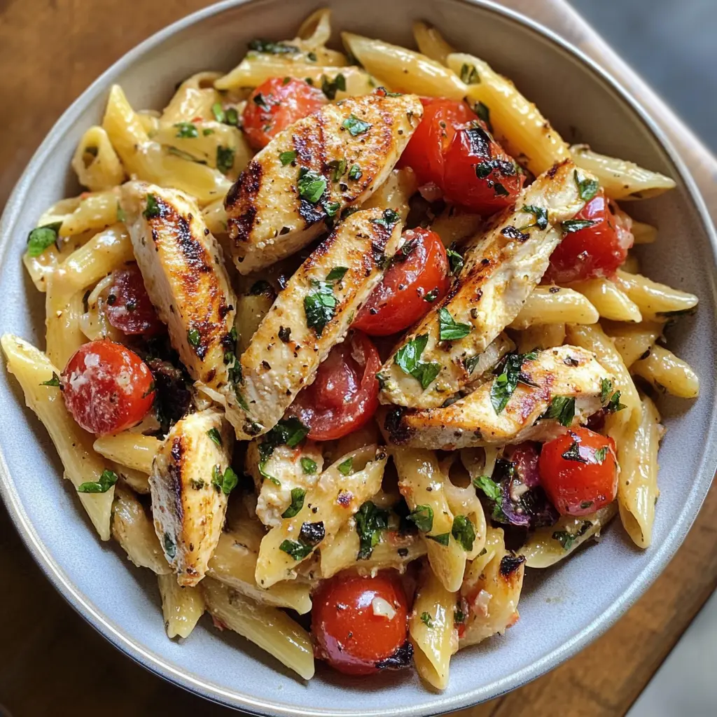 Say hello to Bruschetta Chicken Pasta, a delightful fusion of Italian flavors! This dish features tender chicken, juicy tomatoes, and fresh basil all tossed in a comforting pasta. Perfect for weeknight dinners or impressing guests, this recipe is a must-try. Don’t forget to save it for your next meal prep! 🍝✨