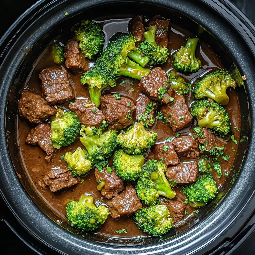 Get ready for a delicious meal with this Slow Cooker Beef and Broccoli that's easy to make and packed with flavor! Tender beef combined with fresh broccoli is coated in a rich, savory sauce you'll love. Perfect for busy weeknights or weekend family dinners. Save this recipe to bring a taste of homemade goodness to your table!