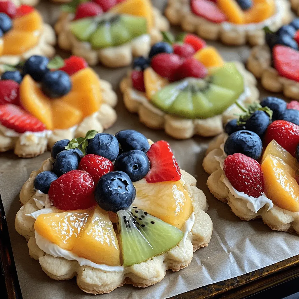 These Fruit Pizza Cookies are a delightful twist on traditional pizza! Soft, chewy cookies topped with a creamy layer and colorful fruit make for a fun treat. Perfect for parties, summer picnics, or just a sweet snack at home. Don’t forget to save this recipe for your next gathering to impress friends and family! 🍓🍍🍌