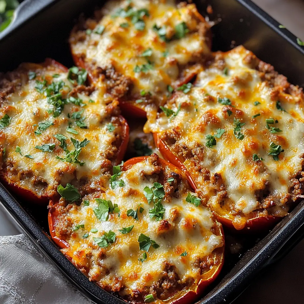 These High Protein Unstuffed Peppers are a game-changer for your weeknight dinners! With lean ground meat, vibrant bell peppers, and a medley of flavorful spices, this dish packs a nutritious punch. Perfect for meal prep or a cozy family meal, save this recipe for a quick and healthy dinner idea that everyone will love!